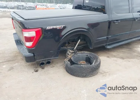 2021 Ford F-150 Lariat z USA, uszkodzony, nr VIN 1FTFW1E85MKE27620